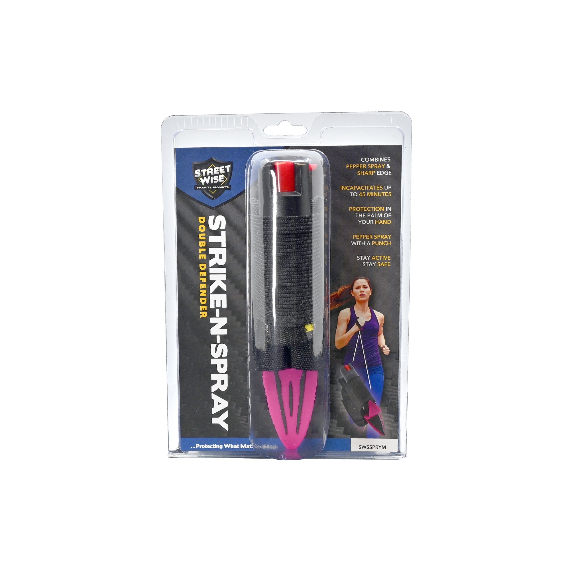 Streetwise Strike-n-Spray Double Defender Pepper Spray